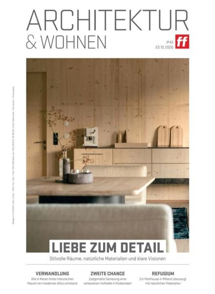 FF Architektur & Wohnen – N 43 2025 Cover