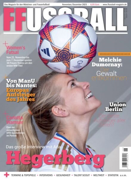 FFussball Magazin – November-Dezember 2025 Cover