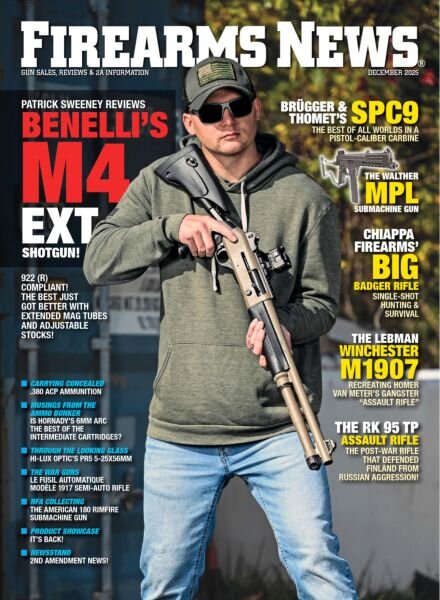Firearms News – December 2025 Cover