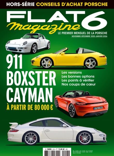 Flat 6 Magazine – Hors-Serie N 25 2025 Cover