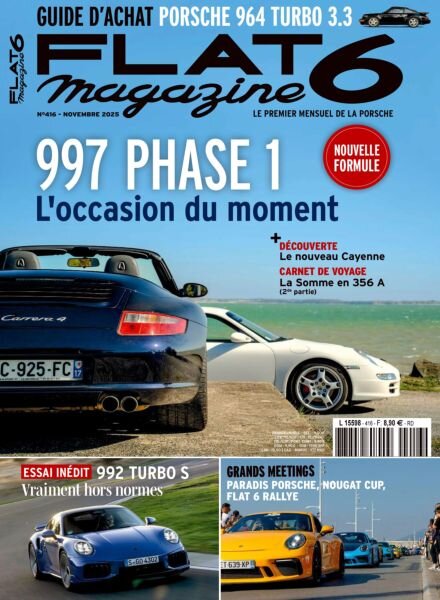 Flat 6 Magazine – Novembre 2025 Cover