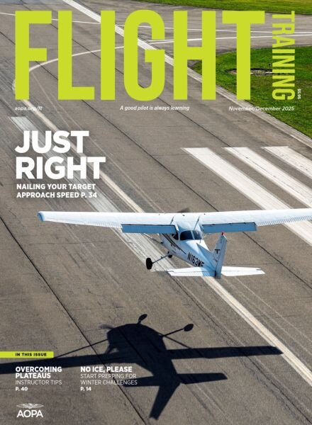 Flight Training – November-December 2025 Cover