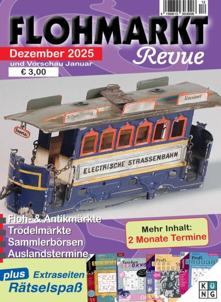 Flohmarkt Revue – Dezember 2025 Cover