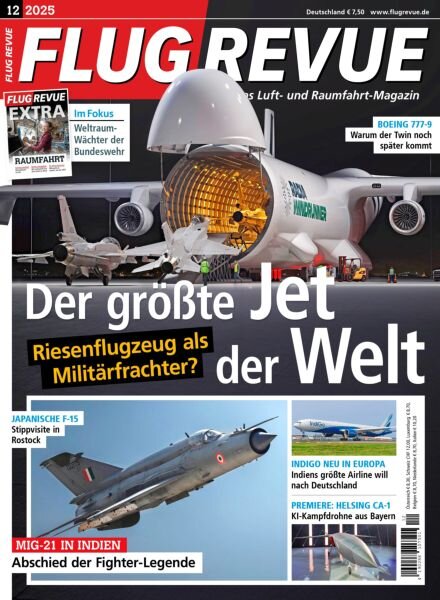 Flug Revue – Dezember 2025 Cover