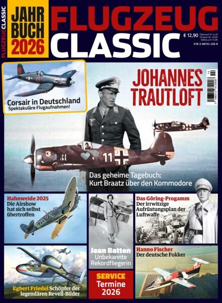 Flugzeug Classic Extra – Jahrbuch 2026 Cover