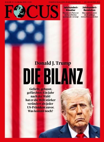 Focus – 31 Oktober 2025 Cover