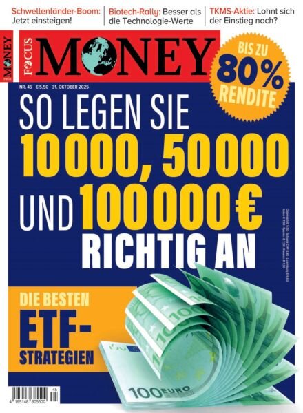 Focus Money – 31 Oktober 2025 Cover