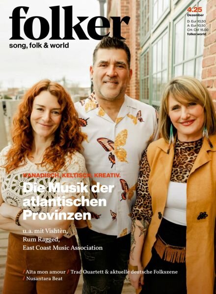 folker – Dezember 2025 Cover