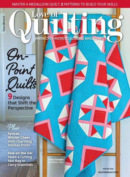 Fons & Porter’s Love of Quilting – Winter 2026 Cover