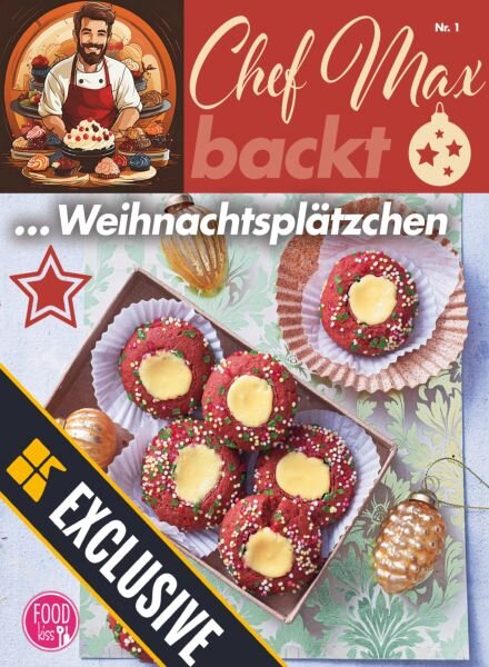 FOODKiss Chef Max backt – Nr 1 2025 Cover