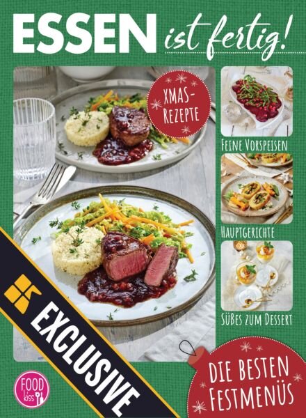 FOODkiss Essen ist fertig – November 2025 Cover