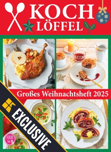 FOODkiss Liebes Land Kochloffel – November 2025 Cover