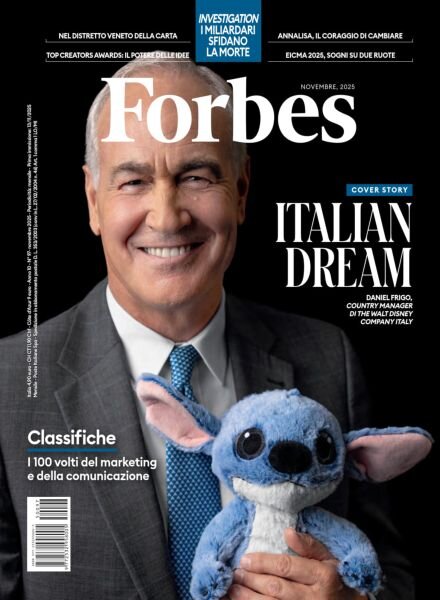 Forbes Italia – Novembre 2025 Cover