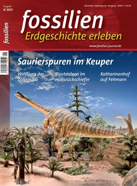 Fossilien – November-Dezember 2025 Cover