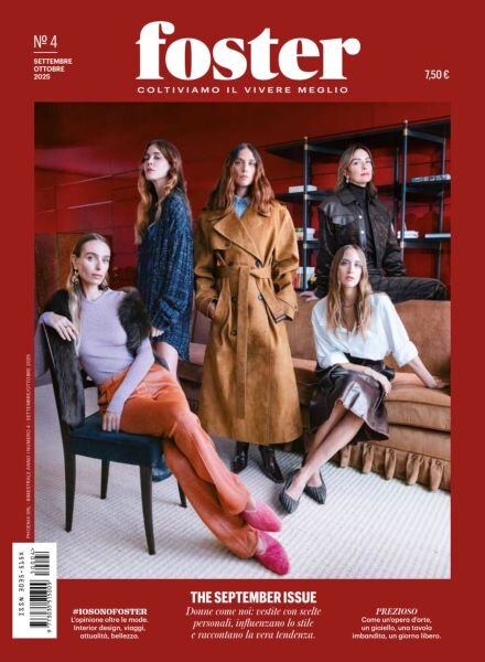 Foster – Settembre-Ottobre 2025 Cover