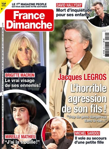 France Dimanche – 31 Octobre 2025 Cover