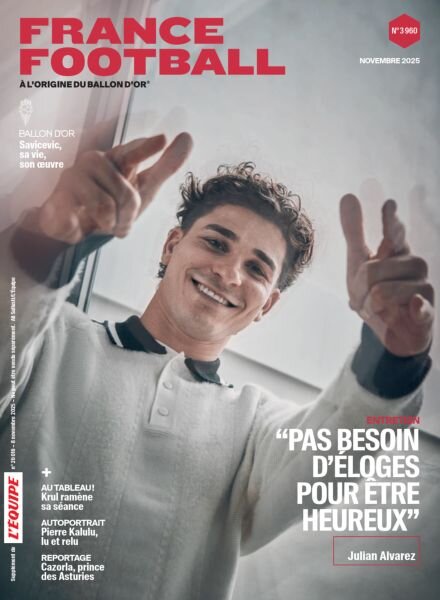 France Football – Novembre 2025 Cover