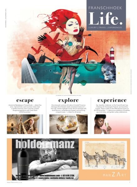 Franschhoek Life – November-December 2025 Cover