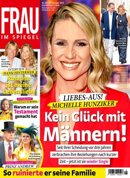 Frau im Spiegel – 29 Oktober 2025 Cover