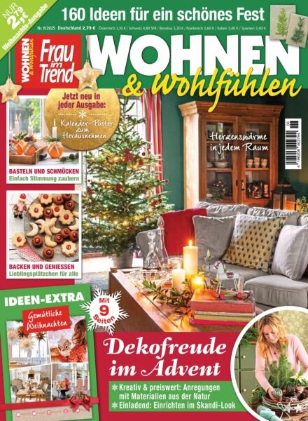 Frau im Trend Wohnen & Wohlfuhlen – Ausgabe 6 2025 Cover