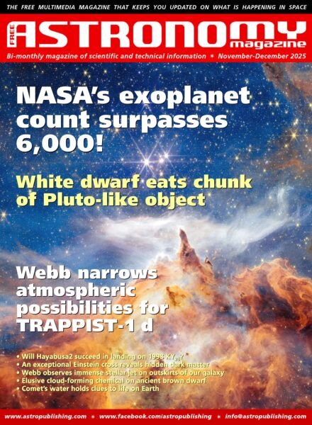 Free Astronomy – November-December 2025 Cover