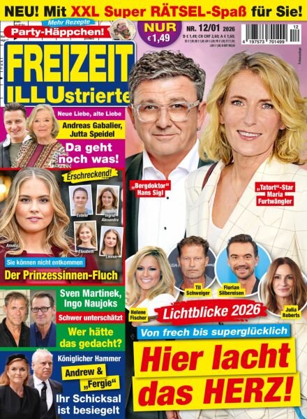 Freizeit Illustrierte – Dezember 2025 – Januar 2026 Cover