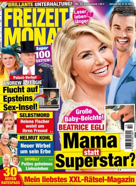 Freizeit Monat – 17 November 2025 Cover
