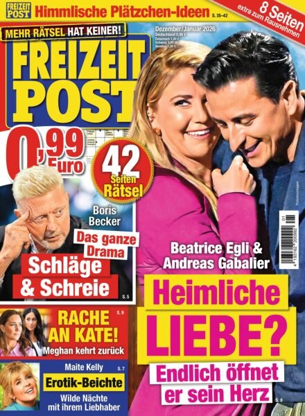 Freizeit Post – Dezember 2025 – Januar 2026 Cover