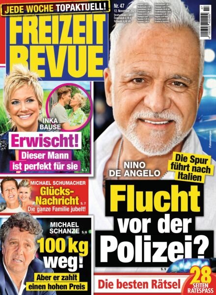 Freizeit Revue – 11 November 2025 Cover