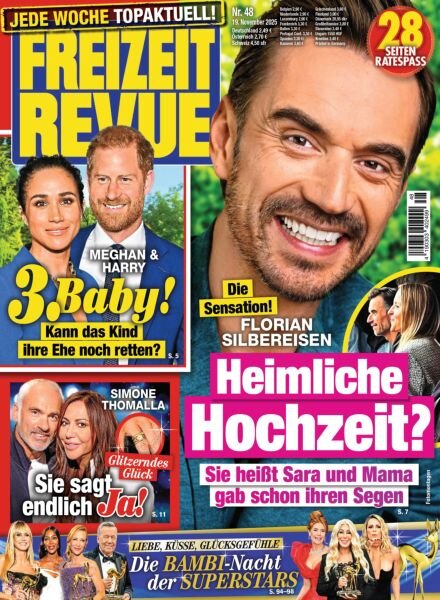Freizeit Revue – 18 November 2025 Cover