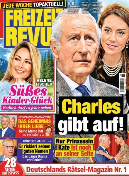 Freizeit Revue – 4 November 2025 Cover