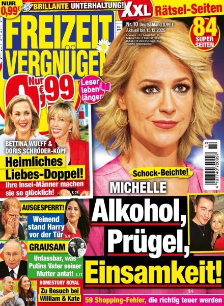 Freizeit Vergnugen – November 2025 Cover