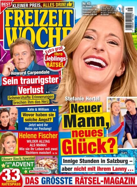 Freizeitwoche – 29 Oktober 2025 Cover