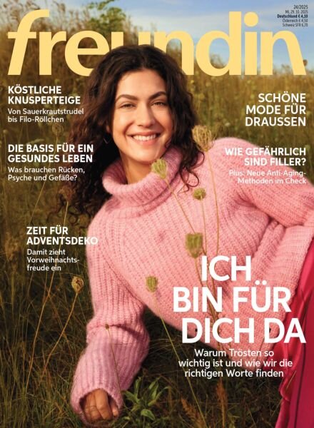 Freundin – 28 Oktober 2025 Cover