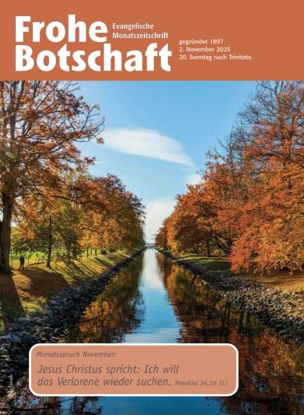 Frohe Botschaft – November 2025 Cover