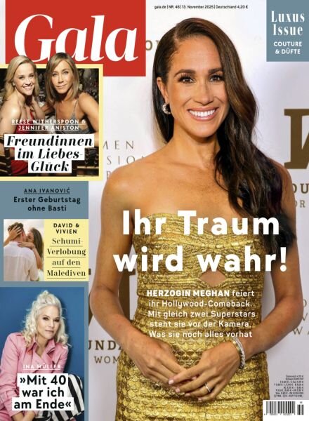 Gala Germany – 13 November 2025 Cover