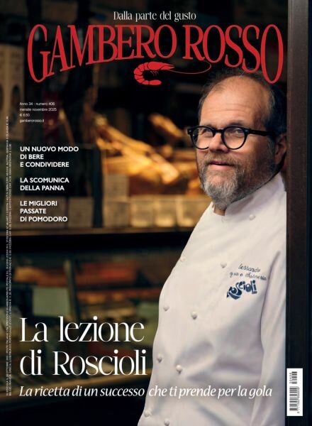 Gambero Rosso Italia – Novembre 2025 Cover