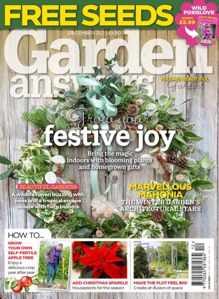 Garden Answers – December 2025 Cover
