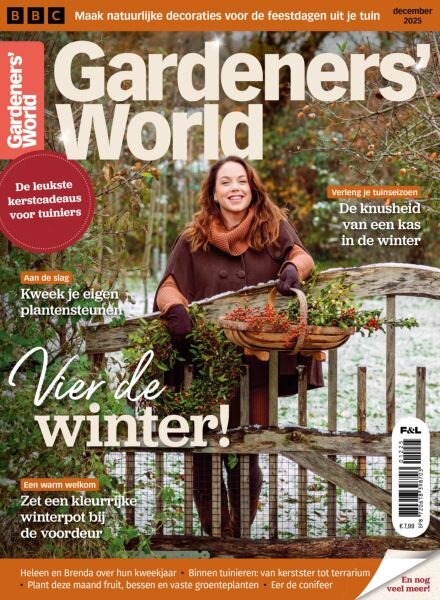 Gardeners’ World Netherlands – December 2025 Cover