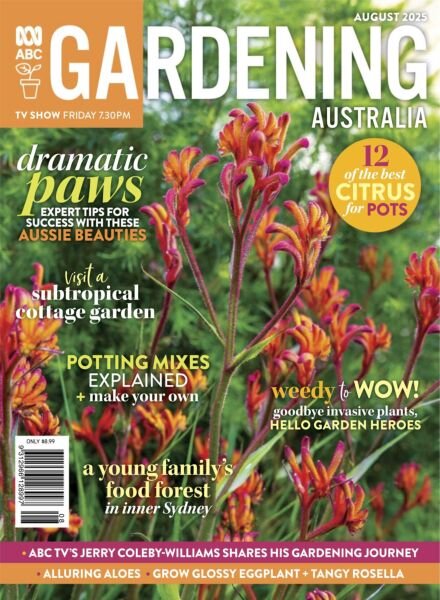 Gardening Australia – August 2025 Cover