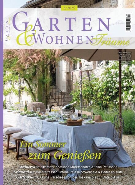 Garten & Wohnen Traume – Mai-Juni 2025 Cover