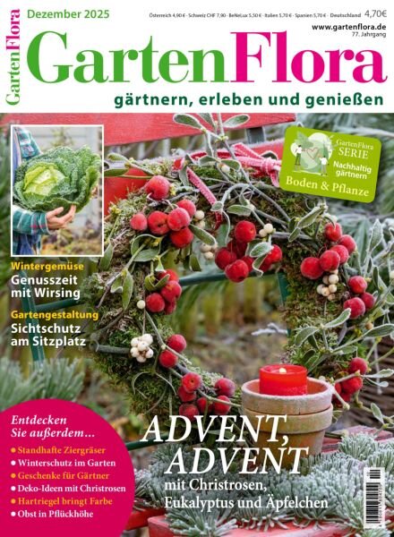 GartenFlora – Dezember 2025 Cover