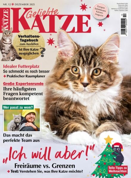 Geliebte Katze – Dezember 2025 Cover