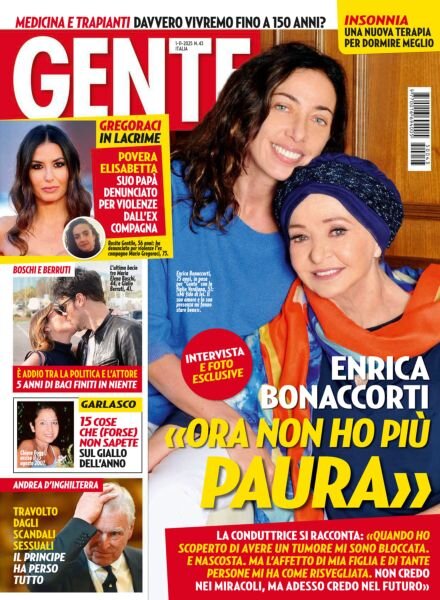 Gente Italia – 1 Novembre 2025 Cover