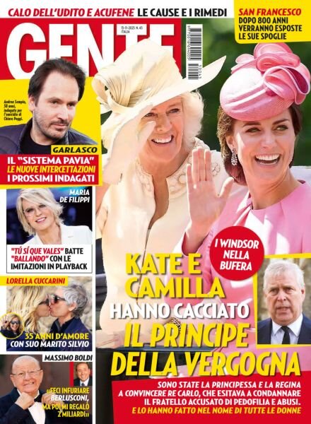 Gente Italia – 15 Novembre 2025 Cover