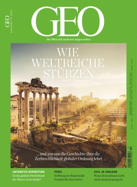 Geo Germany – October 2024 Cover