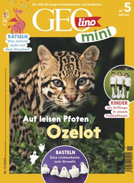 GEOlino mini – Nr 11 2025 Cover
