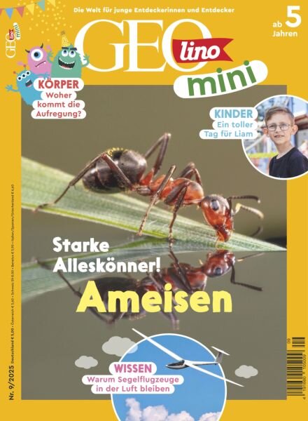 GEOlino mini – Nr 9 2025 Cover