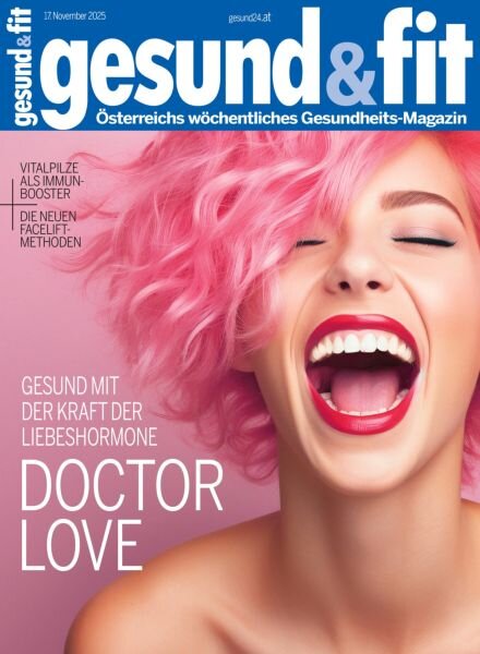Gesund & Fit – 17 November 2025 Cover
