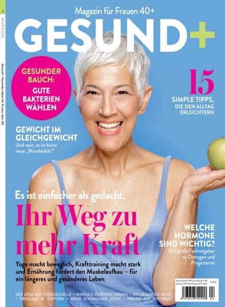 Gesund+ – Winter 2025 Cover
